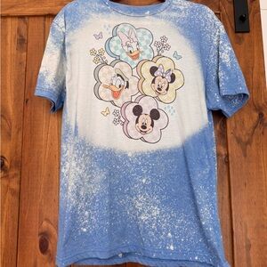 Blue Disney Character Short Sleeve Tee